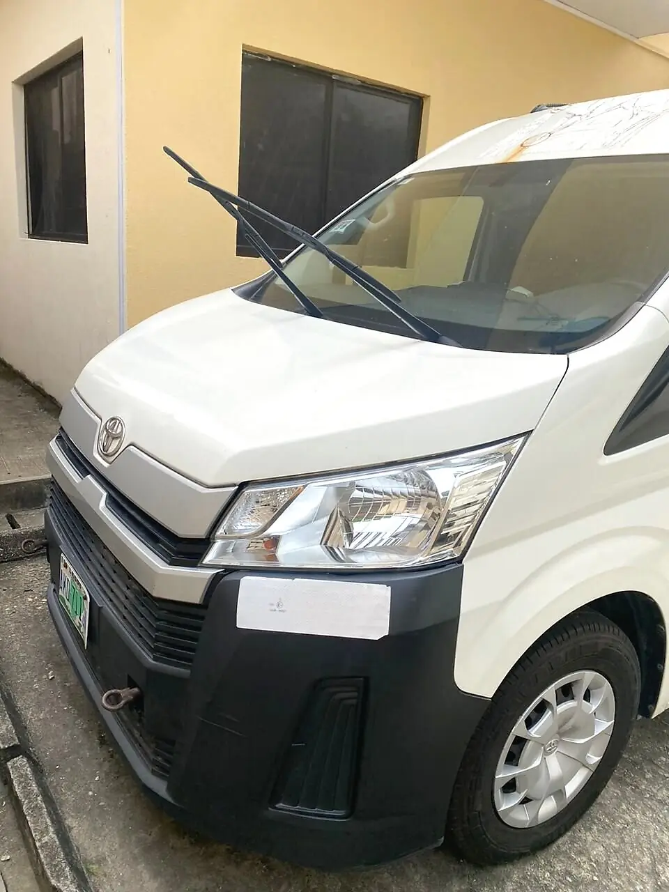 Toyota Hiace with driver ready for hire in Lagos